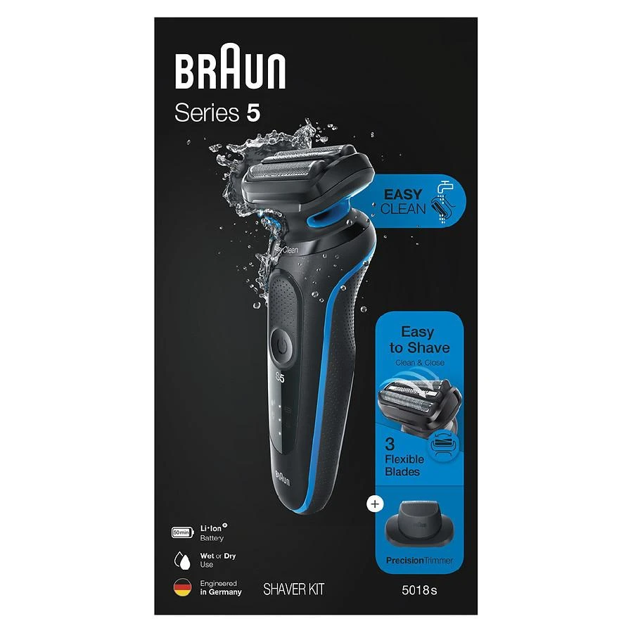 商品Braun|博朗5系50电动水洗剃须刀带修剪器,价格¥600,第1张图片