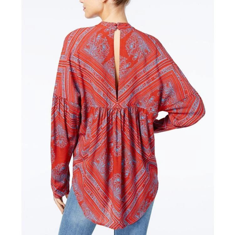 商品Free People|Walking On A Dream Printed Keyhole Tunic,价格¥405,第4张图片详细描述