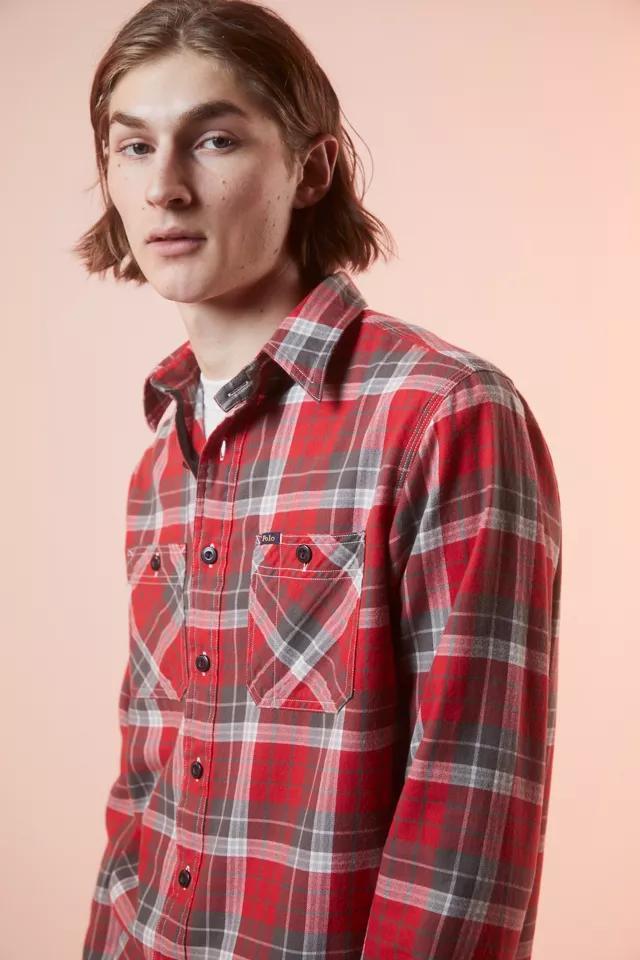 商品Ralph Lauren|Polo Ralph Lauren Brushed Flannel Work Shirt,价格¥184,第5张图片详细描述