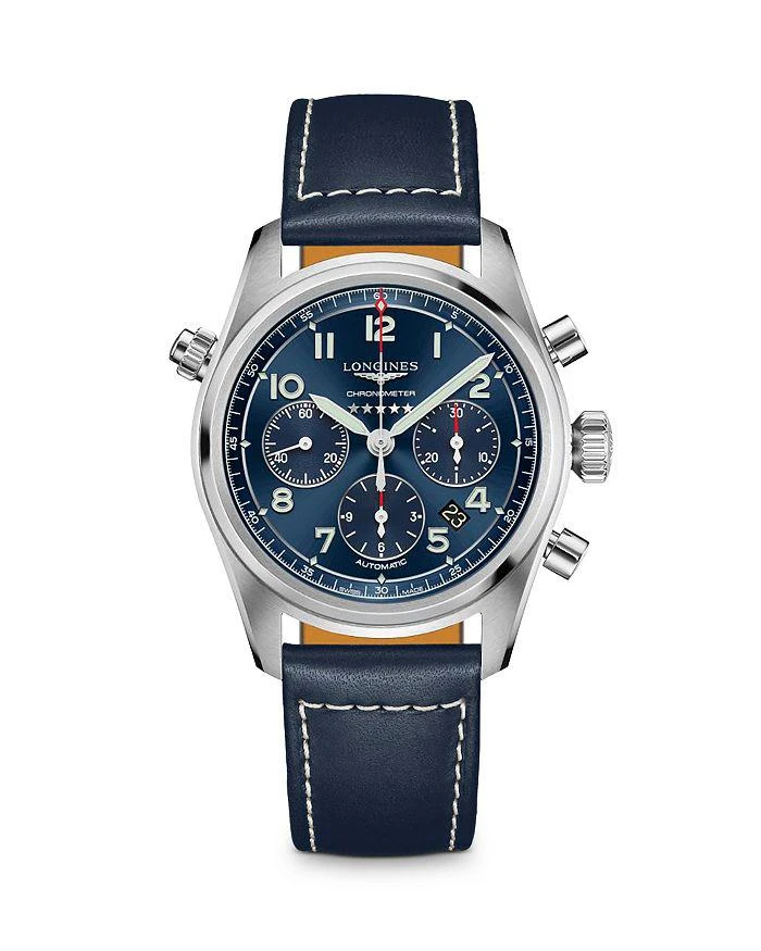 商品Longines|Spirit Chronograph Watch, 42mm,价格¥25298,第1张图片详细描述