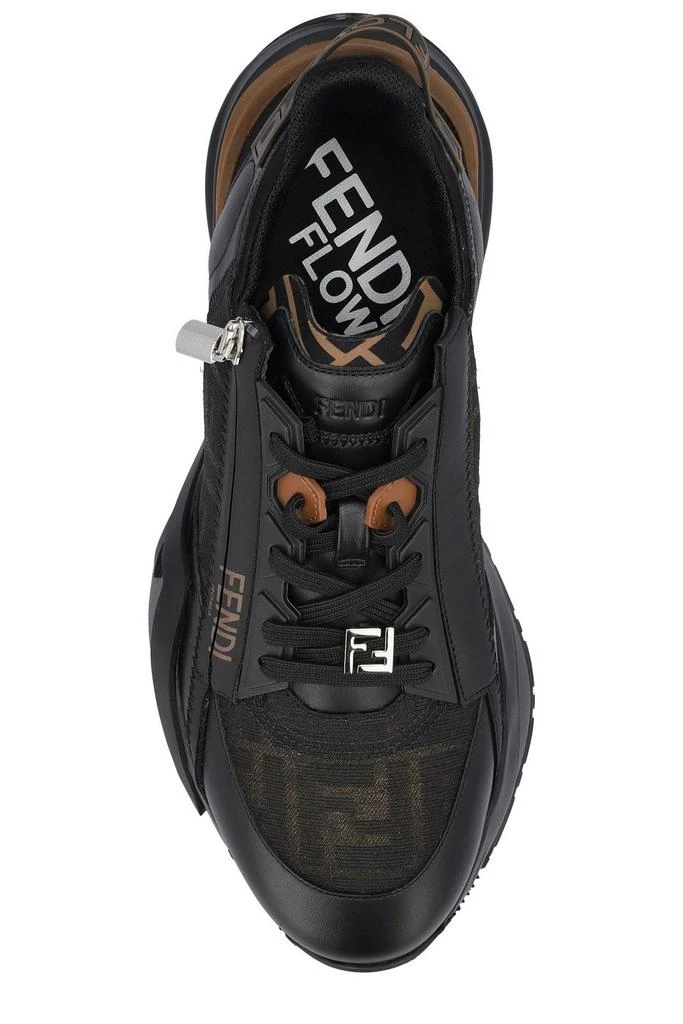 商品Fendi|Fendi Flow FF Jacquard Low-Top Sneakers,价格¥5267,第4张图片详细描述