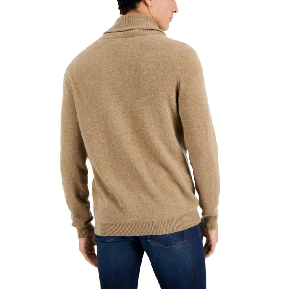 商品Club Room|Men's Shawl-Neck Cashmere Cardigan, Created for Macy's,价格¥495,第2张图片详细描述