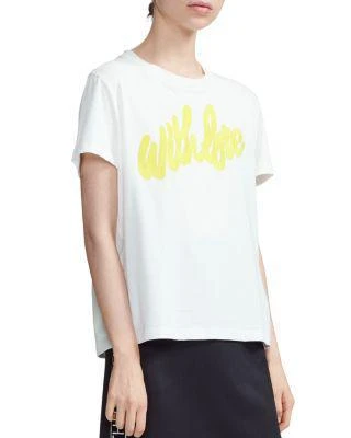 商品Maje|Tressa Embroidered Tee,价格¥464,第1张图片