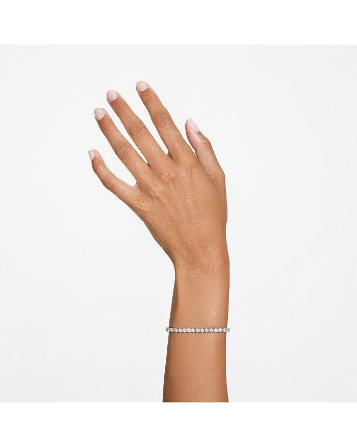 商品Swarovski|Matrix Crystal Tennis Bracelet,价格¥1706,第2张图片详细描述