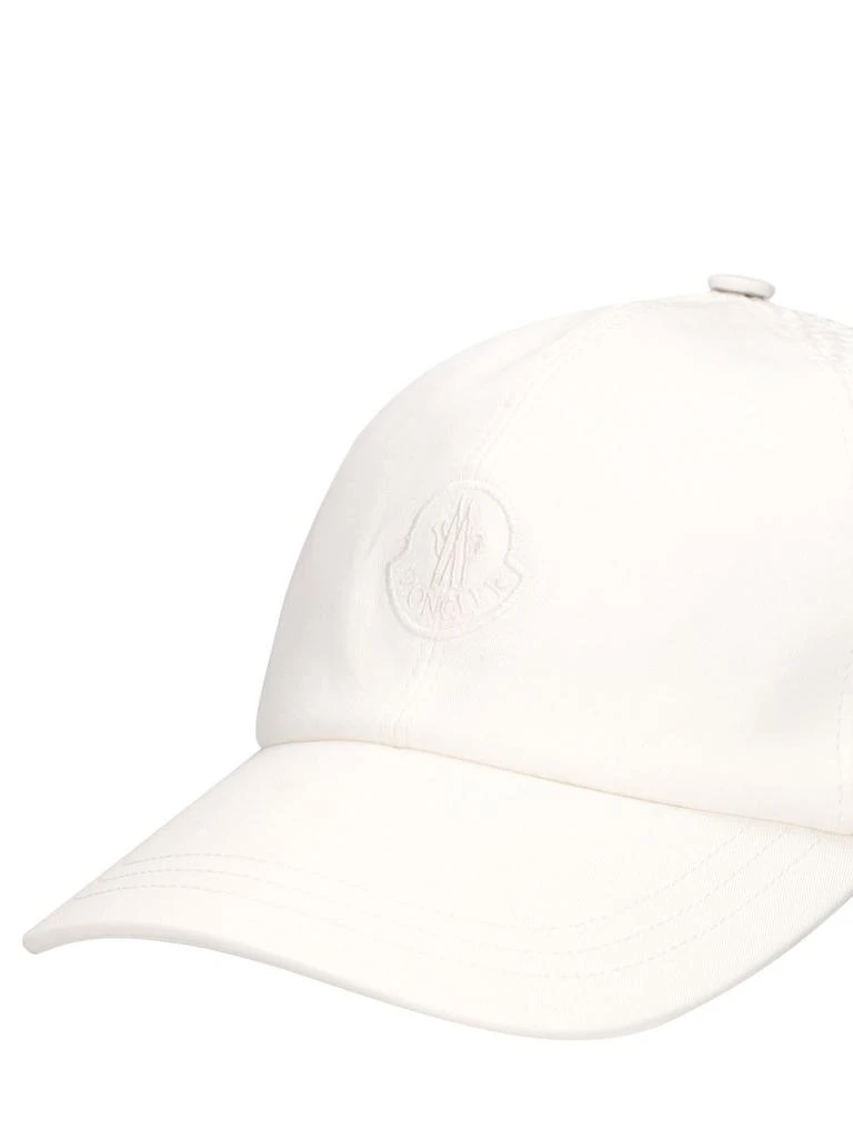 商品Moncler|Logo Cotton Baseball Cap,价格¥2454,第3张图片详细描述