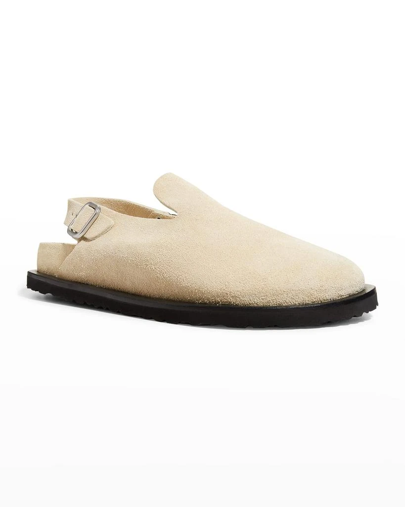 商品Jil Sander|x Birkenstock Men's Berlin Suede Clog Mules,价格¥1868,第2张图片详细描述