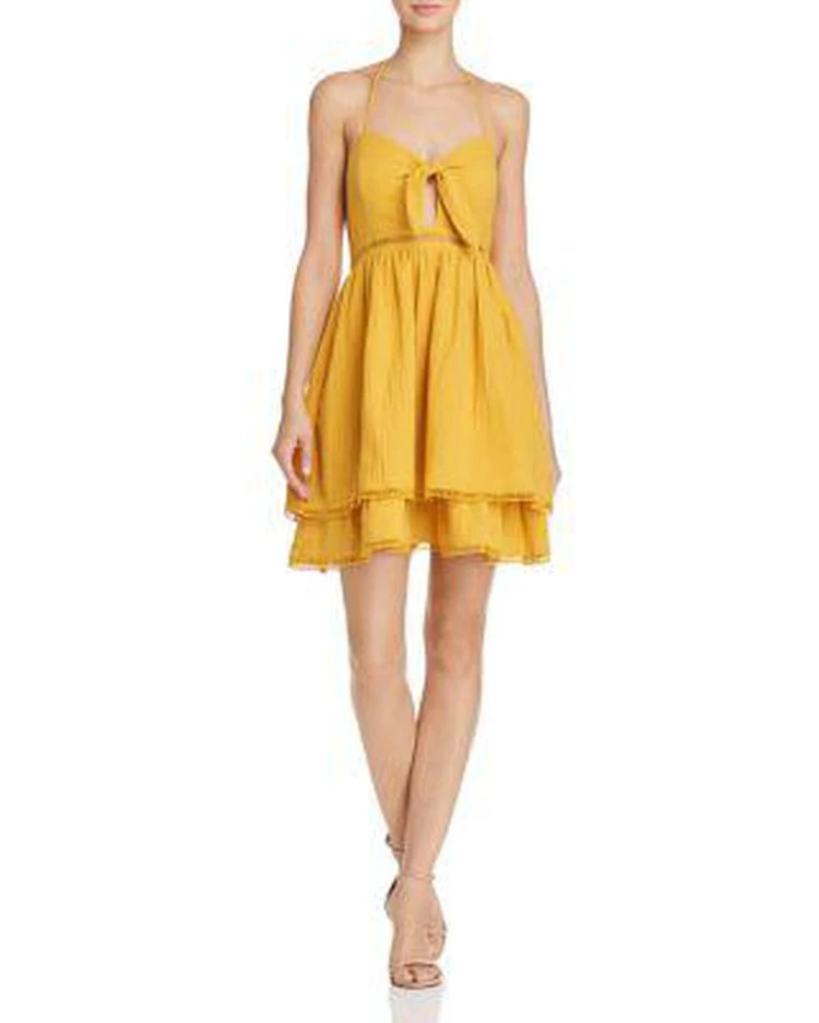 商品Endless Rose|Babydoll Halter Dress,价格¥564,第1张图片