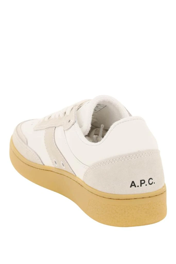 商品A.P.C.|A.P.C. &#39;Plain&#39; Leather Sneakers,价格¥1311,第3张图片详细描述