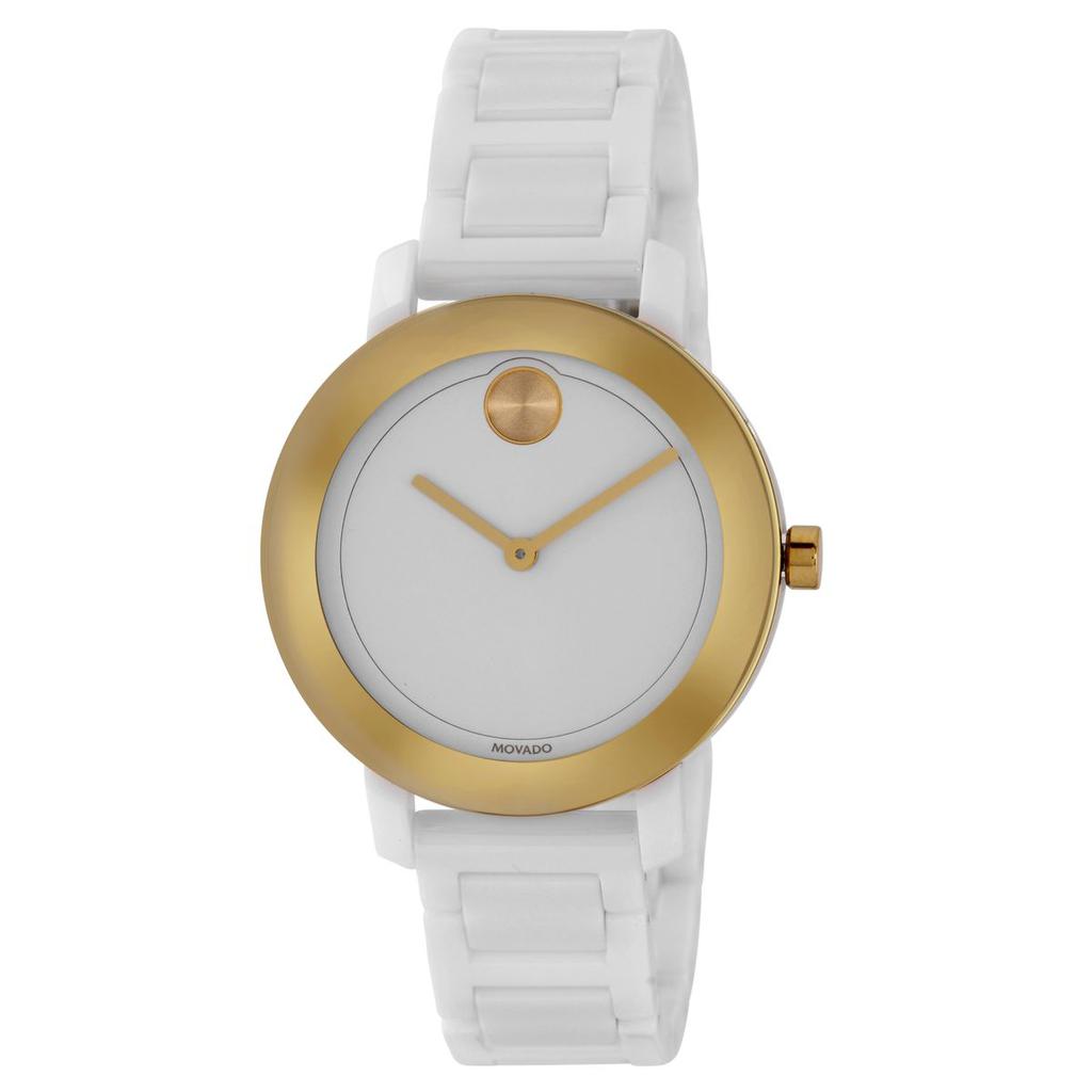 Movado Bold Evolution Ceramic Quartz Women's Watch 3600710商品第1张图片规格展示