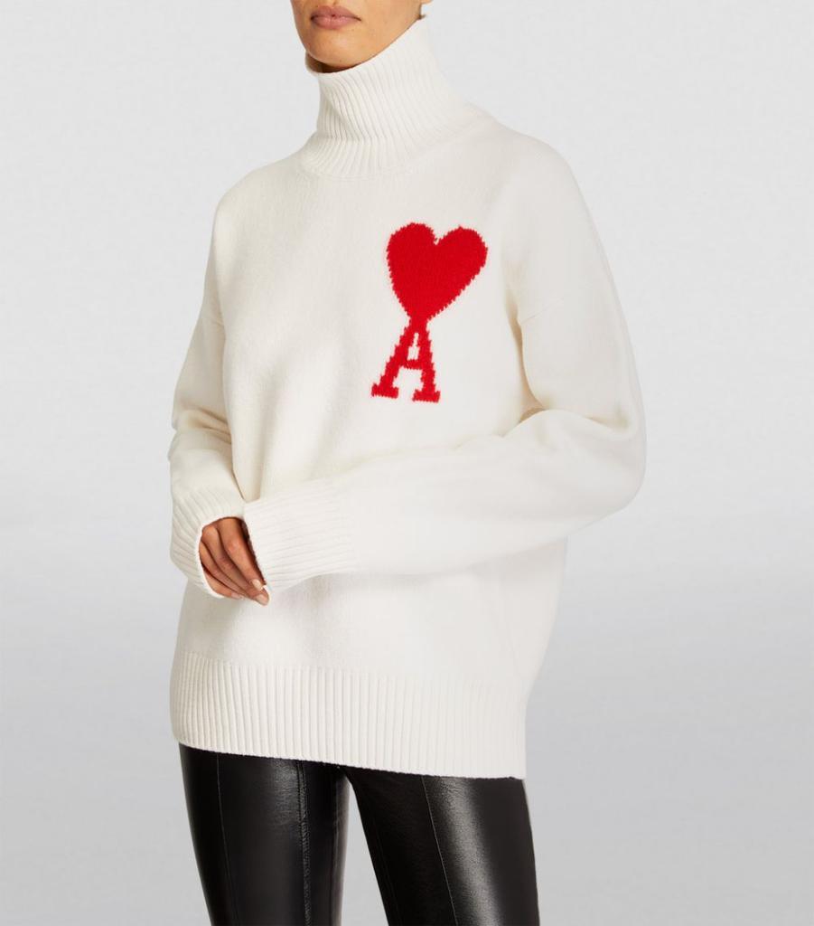 商品AMI|Ami de Cœur Rollneck Sweater,价格¥3017,第5张图片详细描述