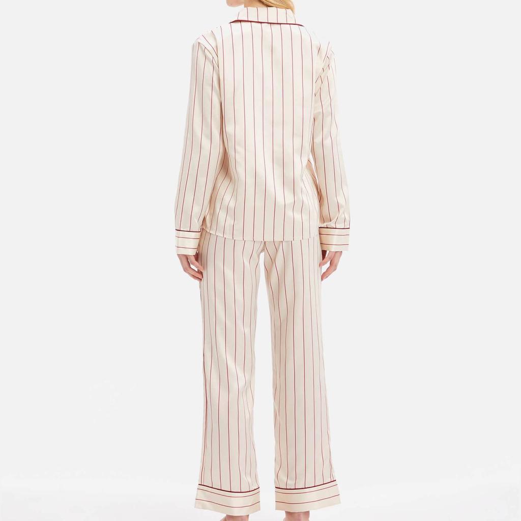 商品Calvin Klein|Calvin Klein Striped Satin Pyjama Set,价格¥771,第4张图片详细描述