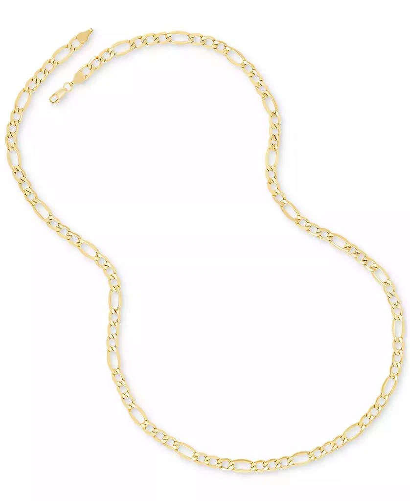 商品Italian Gold|22" Figaro Link Necklace (5-3/4mm) in 14k Gold,价格¥5797,第4张图片详细描述