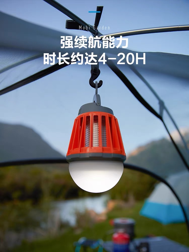 户外露营防水灭蚊灯驱蚊灯器USB充电营地灯帐篷便携灯商品第3张图片规格展示