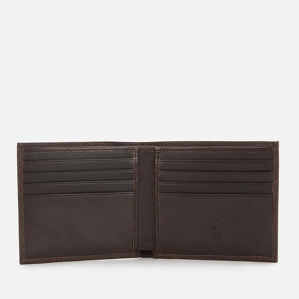 商品Ralph Lauren|Polo Ralph Lauren Men's Smooth Leather Wallet - Brown,价格¥542,第3张图片详细描述