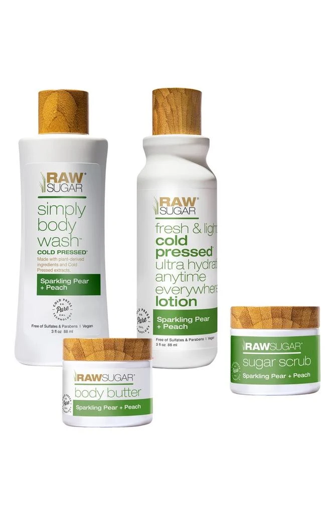 商品Raw Sugar|Peace Love Glow Gift Set,价格¥76,第2张图片详细描述