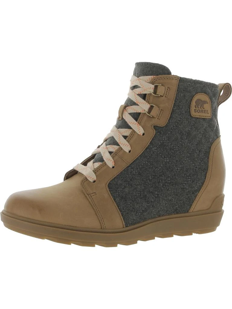 商品SOREL|Evie II NW Womens Quilted Lace-Up Ankle Boots,价格¥989,第1张图片