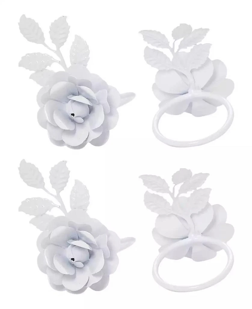 商品Vibhsa|Rose Napkin Ring Set of 4,价格¥182,第1张图片