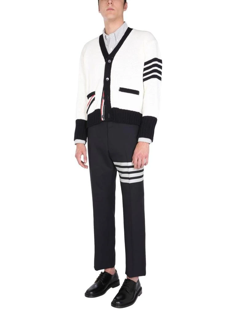 商品Thom Browne|Thom Browne Men&#39;s  Blue Wool Pants,价格¥7625,第2张图片详细描述