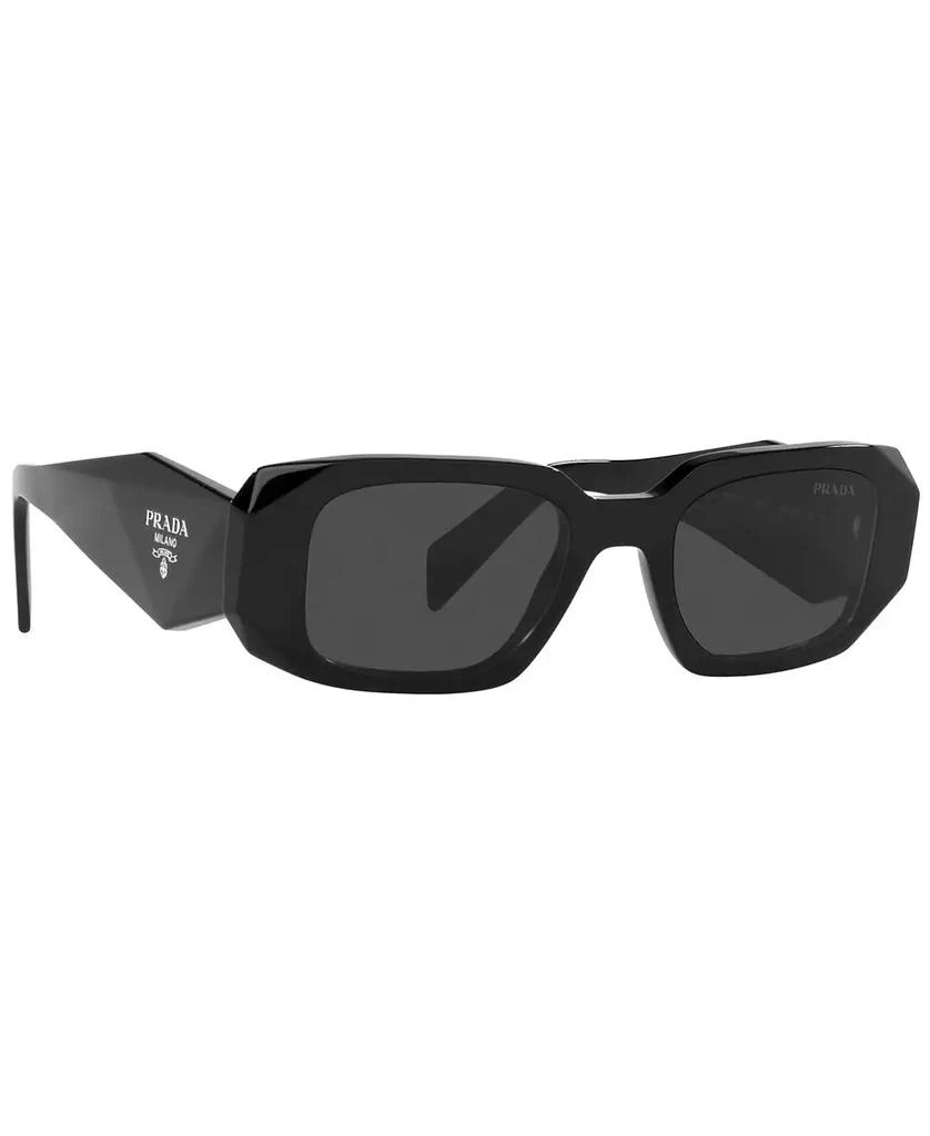 商品Prada|Symbole Rectangular Women's Sunglasses, PR 17WS,价格¥4125,第3张图片详细描述