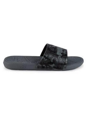 商品Puma|Cool Cat 2.0 Camo Print Slides,价格¥150,第1张图片