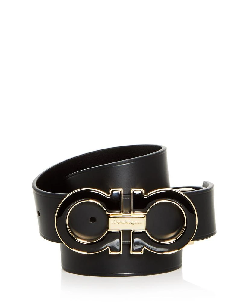 商品Salvatore Ferragamo|Enamel 双面真皮腰带,价格¥2998,第1张图片详细描述