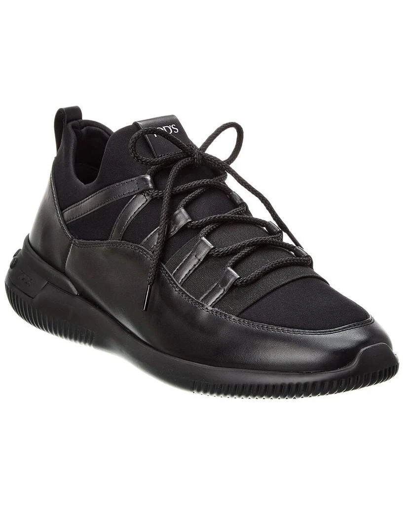商品Tod's|TOD’s Nuovo Neoprene & Leather Sneaker,价格¥1577,第1张图片