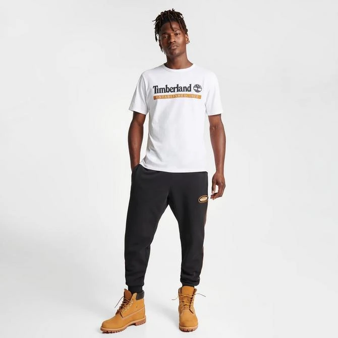 商品Timberland|Men's Timberland Oval Logo Graphic Sweatpants,价格¥228,第2张图片详细描述