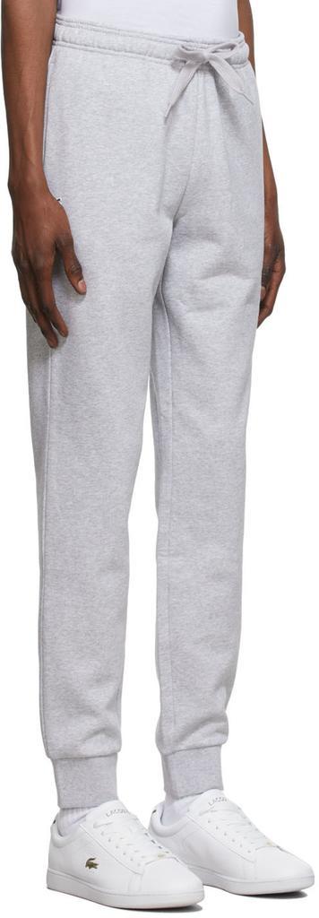 商品Lacoste|Grey Cotton Lounge Pants,价格¥374,第4张图片详细描述