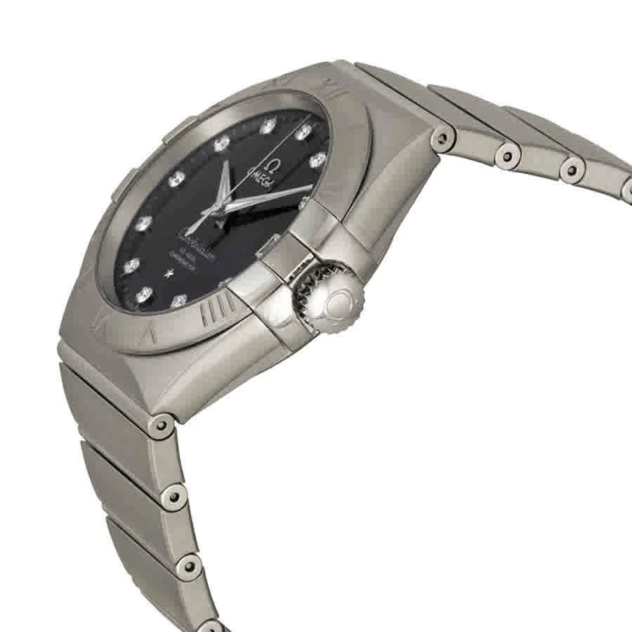商品Omega|Constellation Automatic Black Dial Stainless Steel Ladies Watch 12310382151001,价格¥31970,第2张图片详细描述