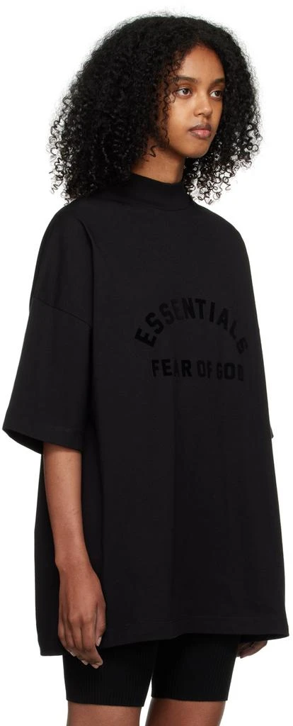 商品Essentials|Black Bonded T-Shirt,价格¥244,第2张图片详细描述