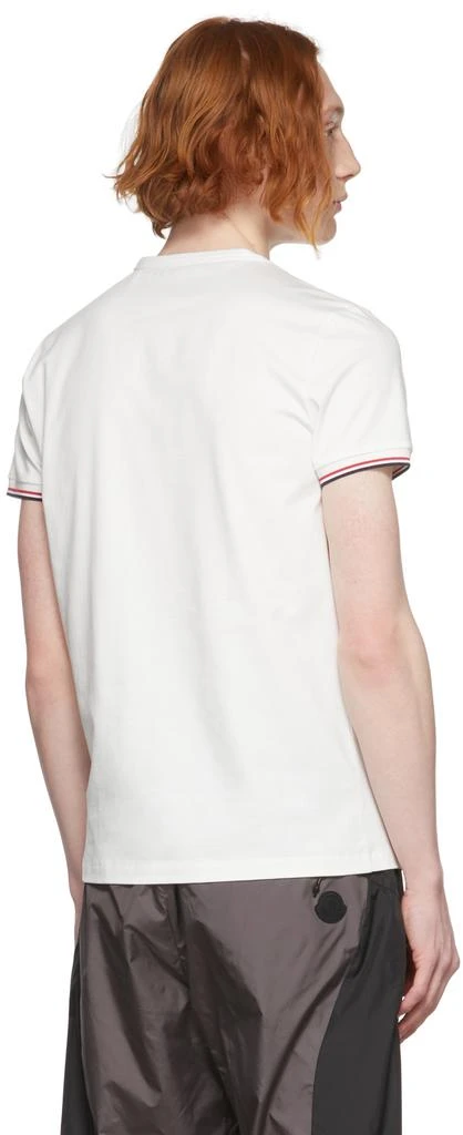 商品Moncler|灰白色徽标 T 恤,价格¥2130,第3张图片详细描述