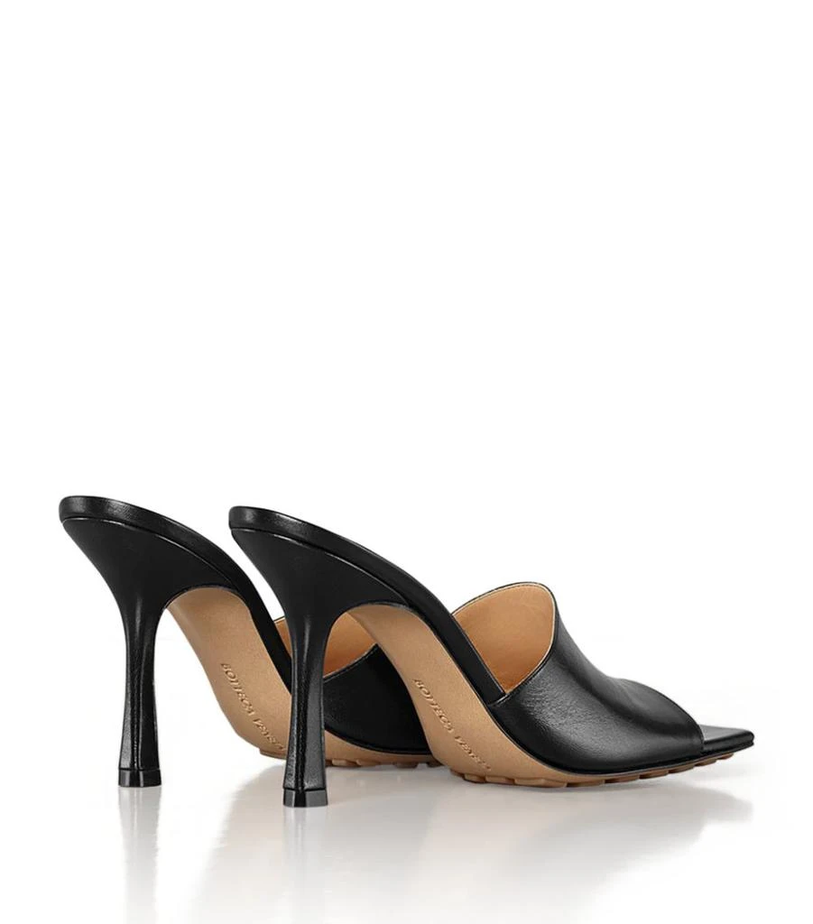 商品Bottega Veneta|Leather Stretch Mules 90,价格¥7270,第3张图片详细描述