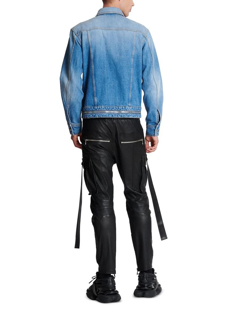 商品Balmain|拉链闭合牛仔外套,价格¥8950,第3张图片详细描述