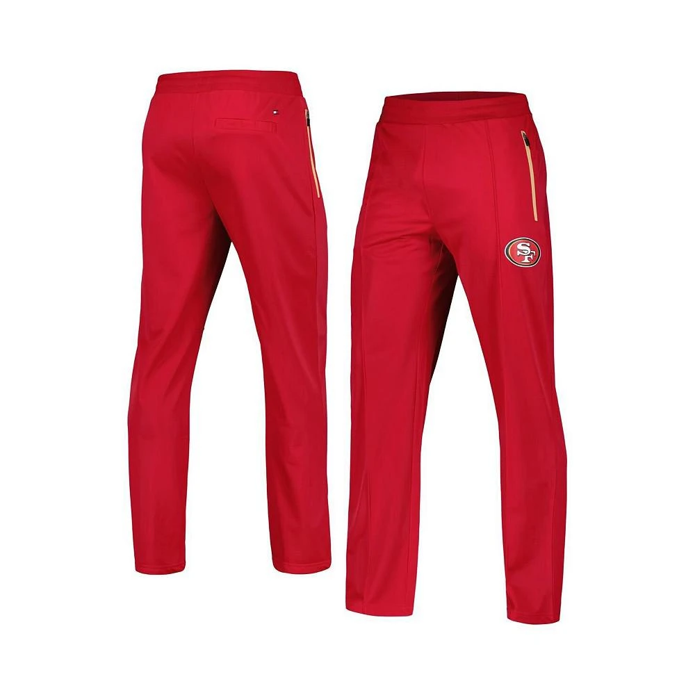 商品Tommy Hilfiger|Men's Scarlet San Francisco 49ers Grant Track Pants,价格¥565,第1张图片