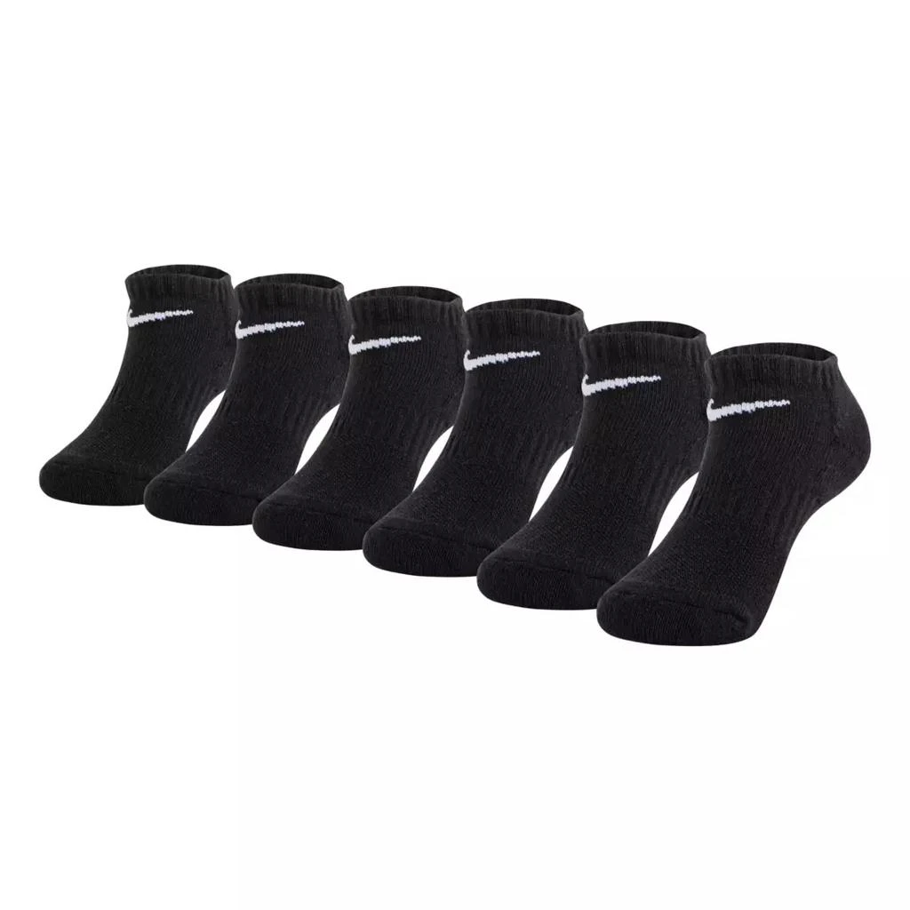 商品NIKE|Nike Youth Basic No Show Socks – 6 pack,价格¥165,第1张图片