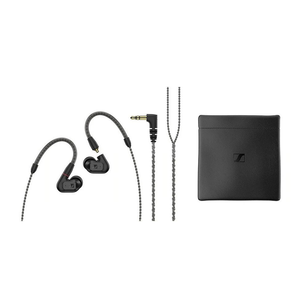 商品Sennheiser|IE 200 In-Ear Audiophile Headphones - True Response Transducers for Neutral Sound, Impactful Bass, Detachable Braided Cable with Flexible Ear Hooks - Black,价格¥1116,第3张图片详细描述