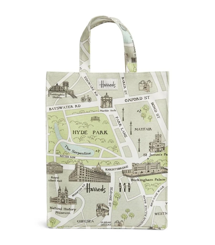 商品Harrods|Medium West End Map Shopper Bag,价格¥374,第1张图片