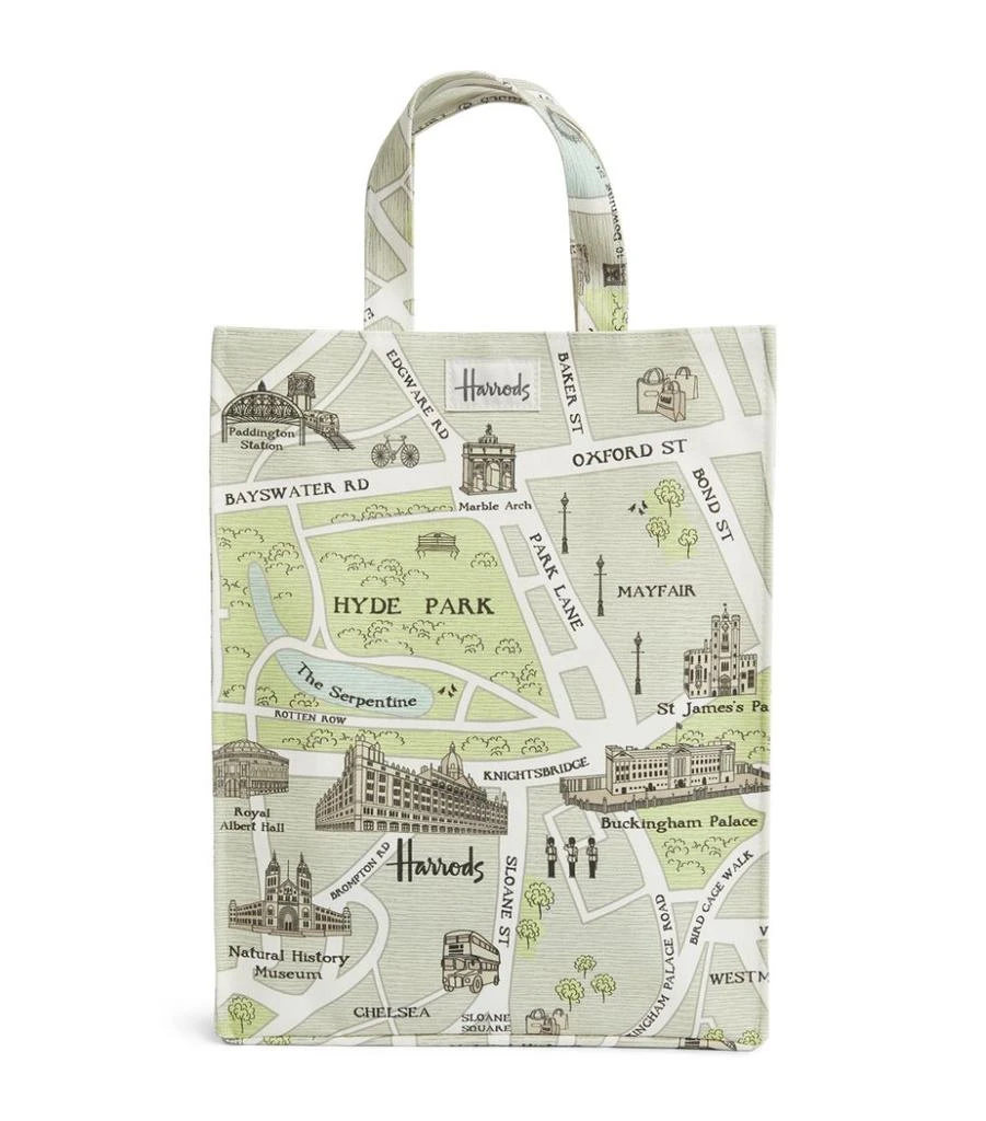 商品Harrods|Medium West End Map Shopper Bag,价格¥379,第1张图片