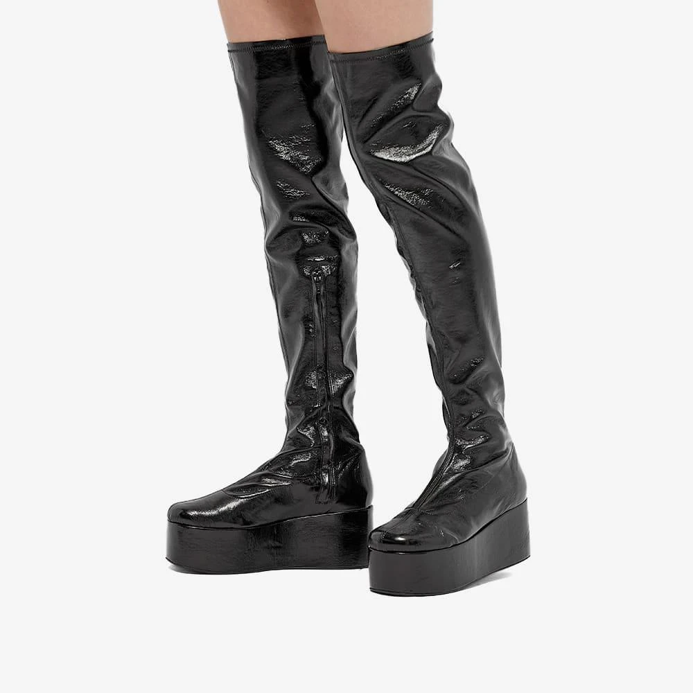 商品Simon Miller|Simon Miller Vegan Leather Over The Knee Wedge Boot,价格¥1866,第5张图片详细描述