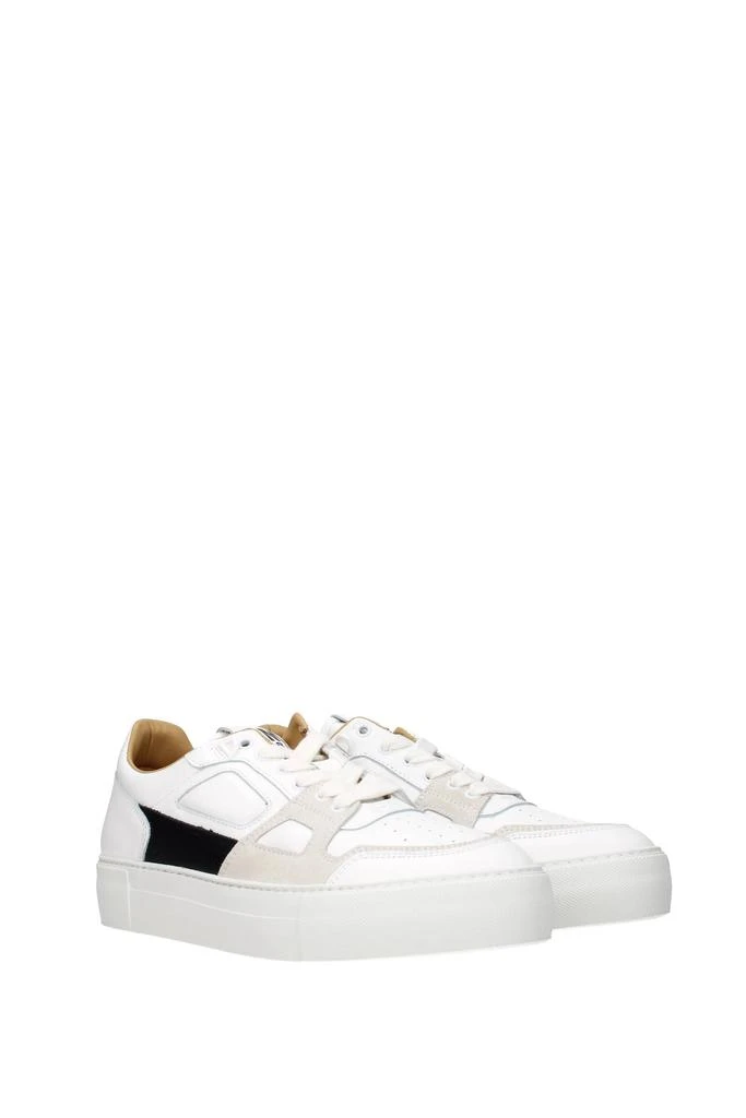 商品AMI|Sneakers Leather White Grey,价格¥1052,第2张图片详细描述