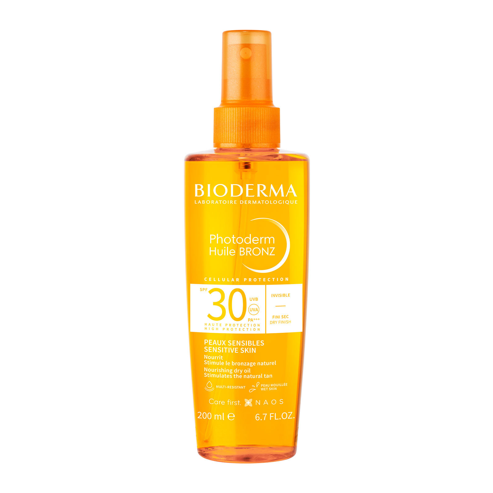 商品Bioderma|BIODERMA 贝德玛美黑强化防晒喷雾SPF50+ 200ml,价格¥209,第1张图片