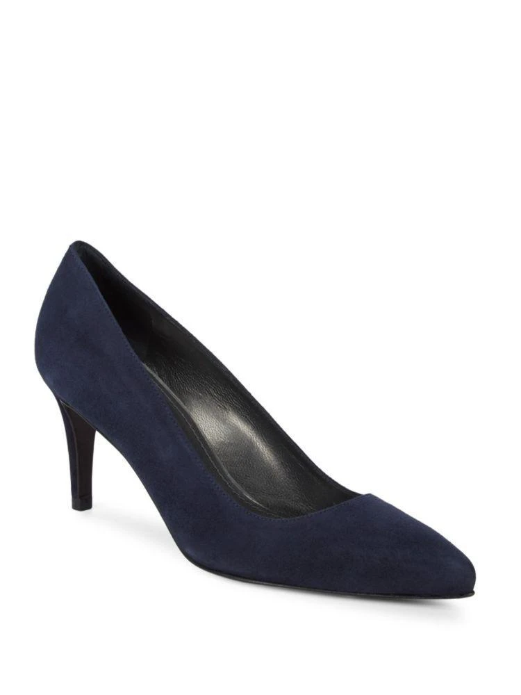 商品Stuart Weitzman|Tessa Suede Point Toe Pumps,价格¥1183,第2张图片详细描述
