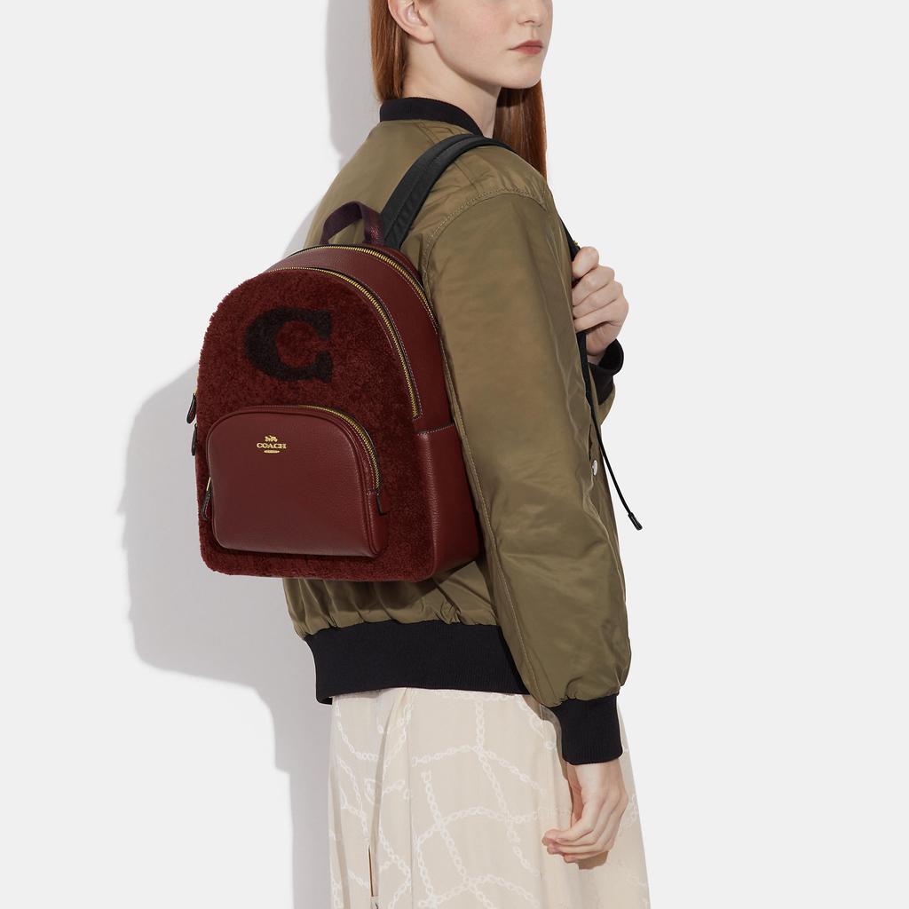 Coach Outlet Court Backpack With Coach Motif商品第3张图片规格展示