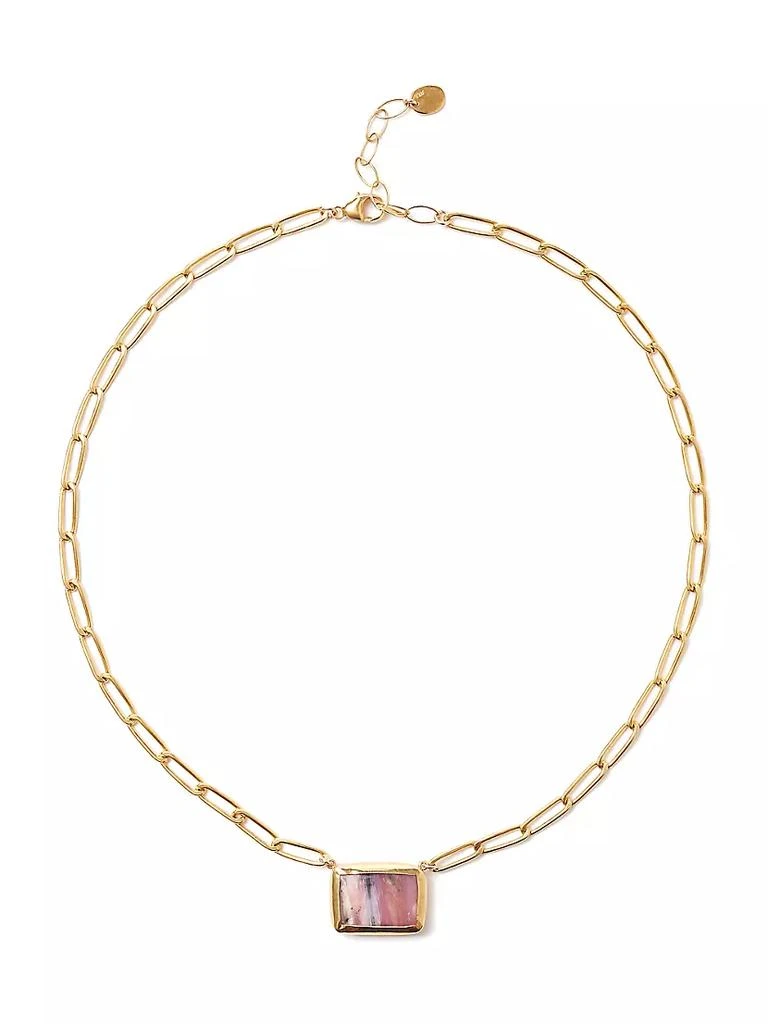 商品Chan Luu|18K-Gold-Plated Pendant Necklace,价格¥1599,第2张图片详细描述