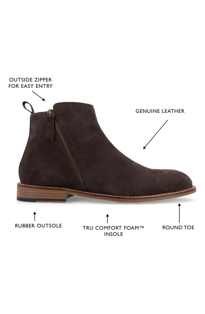 Rami Plain Toe Zip Boot 商品