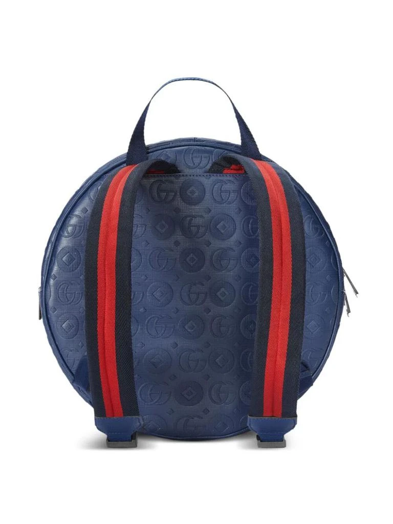 商品Gucci|Double g geometric round backpack,价格¥5384,第2张图片详细描述