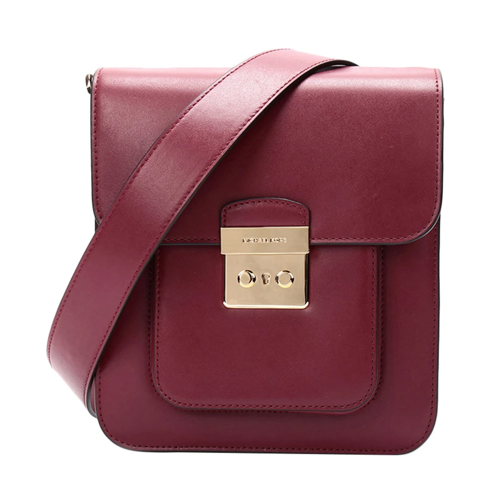 商品[国内直发] Michael Kors|MICHAEL KORS 红色女士斜挎包 30F7GS9M3L-MULBERRY,价格¥944,第1张图片