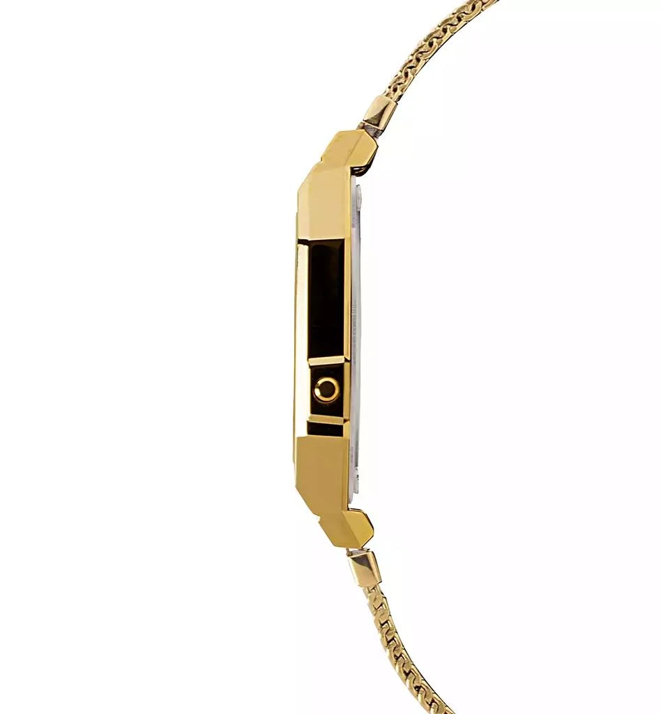 商品Casio|Unisex Gold-Tone Stainless Steel Mesh Bracelet Watch 35.5mm,价格¥599,第2张图片详细描述