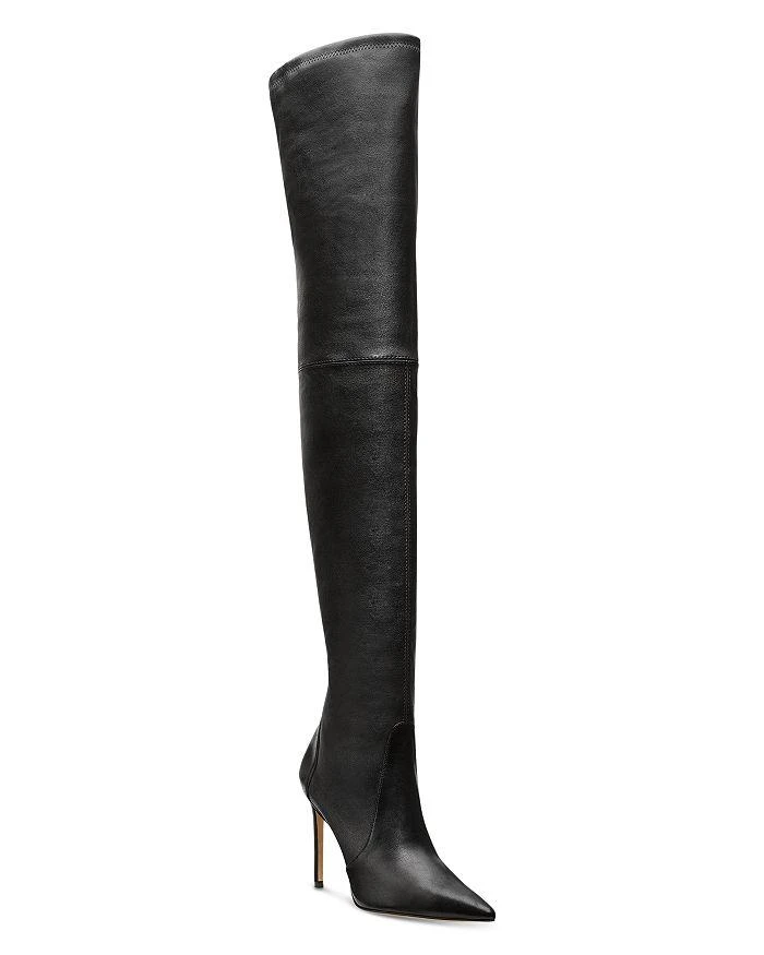 商品Stuart Weitzman|Women's Ultrasturt 100 Pointed Toe High Heel Over The Knee Boots,价格¥7051,第1张图片详细描述