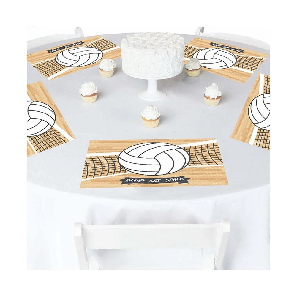 商品Big Dot of Happiness|Bump, Set, Spike - Volleyball - Paper Coloring Sheets Activity Placemats - 16 ct,价格¥157,第3张图片详细描述